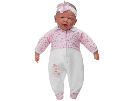 Boneca Baby Ninos Reborn Sons de Bebe Cotiplás 2219 na Papelaria