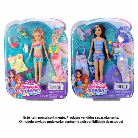 Jogo de sirenas 2021boneca sereia tipo barbie mermaids com acessórios