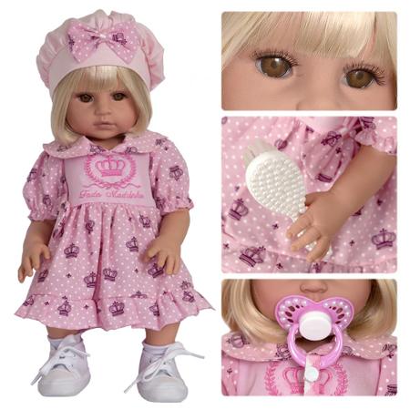 Boneca Bebê Reborn Original Banho - Cegonha Reborn Dolls - Bonecas -  Magazine Luiza