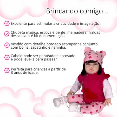 Boneca Mc Divertida r Maria Clara Original Baby Brink - Bonecas -  Magazine Luiza