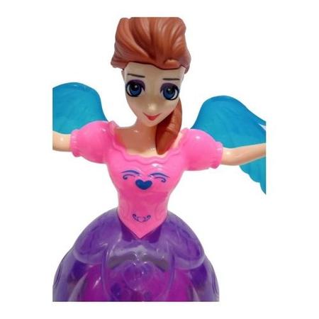 música princesa dançante - Luzes LED 3D dançando brinquedo menina  bailarina,Boneca princesa musical dançando anjo, brinquedo balé dos sonhos  giratório