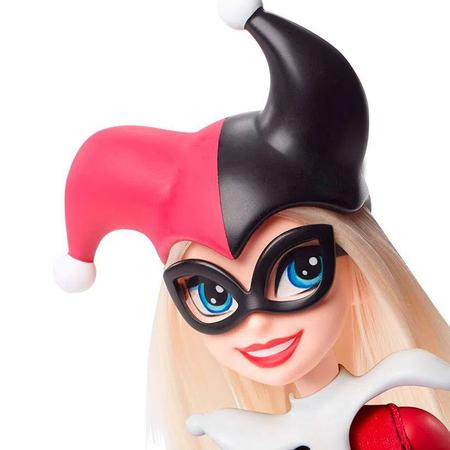 Boneca Harley Quinn Arlequina Super Hero Girls - Mattel