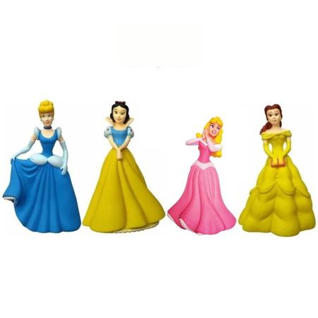 Imagem de Boneca de apertar mordedor para bebe princesas disney em latex latoy