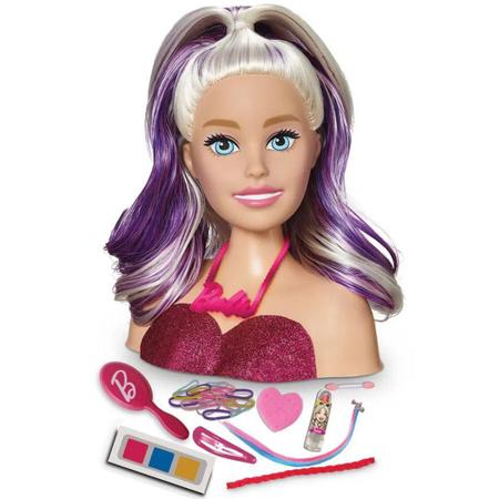 Boneca de Maquiar - Busto Barbie - Styling Head Faces - Pupee - Boneca  Barbie - Magazine Luiza