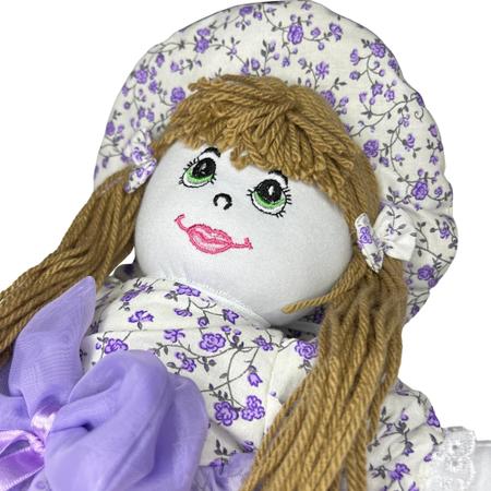 Boneca de Pano com Roupa de Inverno 50cm - Sunn Toys - Bonecas de Pano -  Magazine Luiza