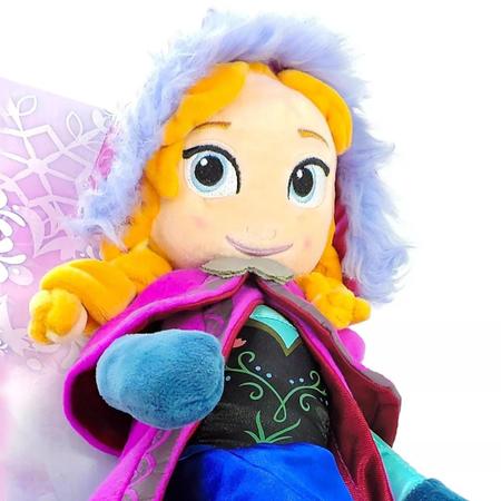 Boneca de Pelúcia Anna Frozen Disney 50cm - Long Jump LJP1435 - Pelúcia -  Magazine Luiza