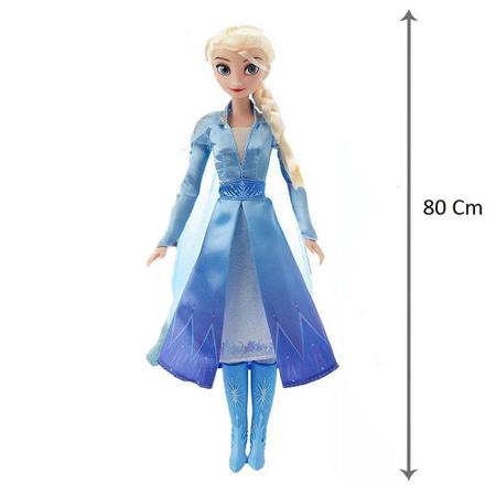Boneca My Size - Elsa - Frozen - Disney - Novabrink - Alves Baby