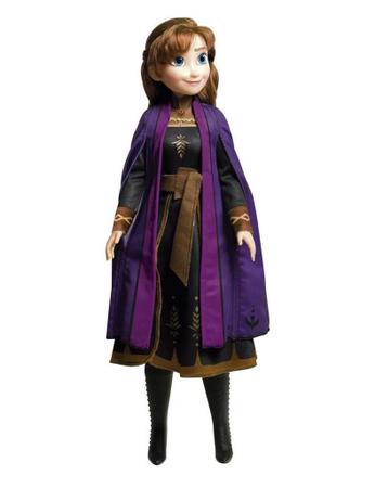 Boneca Gigante Anna Frozen 2 80cm Disney - Baby Brink