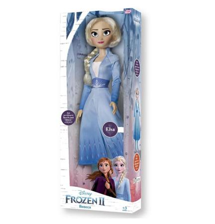 Boneca Gigante Frozen 2 Princesa Elsa 85Cm Baby Brink 2006 em