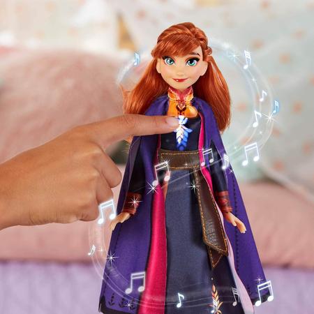 Boneca Frozen 2 Toca a Canção Anna - Hasbro - Loja ToyMania