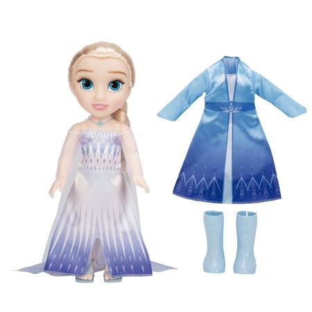 Boneca Frozen Disney Brilhante - Elsa - MP Brinquedos