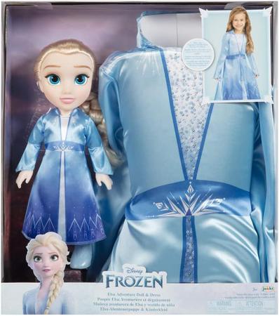 Boneca Princesas Disney Frozen Elsa Articulada Multikids - BR1921