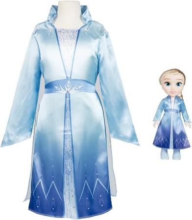 Boneca Princesas Disney Frozen Elsa Articulada Multikids - BR1921