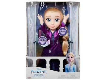 Imagem de Boneca Disney Frozen II Elsa 35cm com Acessórios