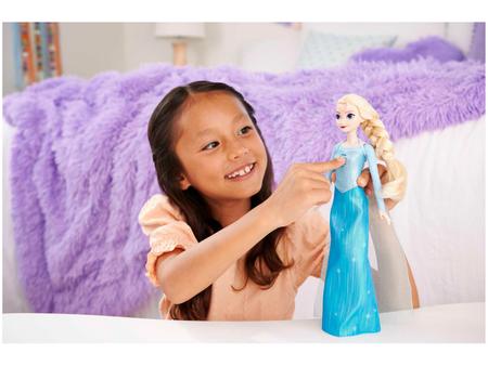 BONECA DISNEY FROZEN PRINCESA ELSA EM AÇAO MATTEL CGH15