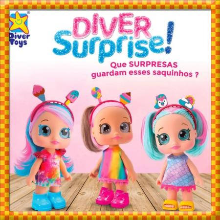 Boneca Happy Surprise Com Acessórios Surpresa Cabelo Rosa - Super Toys -  Bonecas - Magazine Luiza