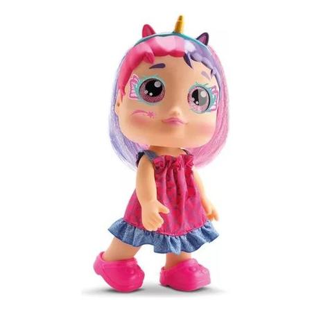 Boneca Happy Surprise Com Acessórios Surpresa Cabelo Rosa - Super Toys -  Bonecas - Magazine Luiza