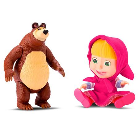 Imagem de Boneca Divertoys Masha e o Urso