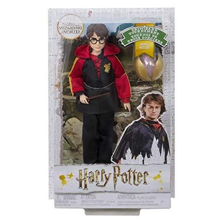 Imagem de Boneca do Torneio Triwizard Colecionável Harry Potter, 10,5 polegadas com Varinha e Acessório de Ovos de Ouro