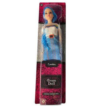 Imagem de Boneca Dream Doll - Fashion Doll - Cabelo Azul - Candide