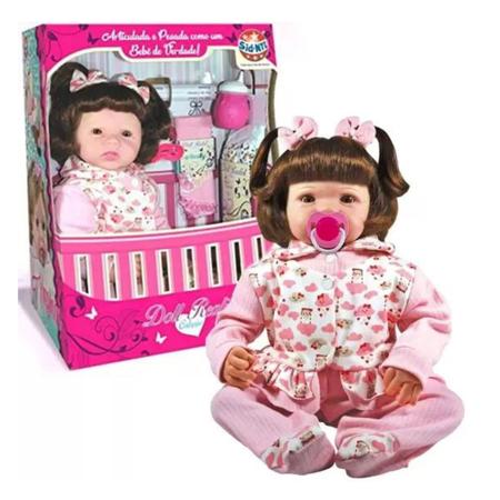 Boneca Bebê Reborn Eloise Coleção Doll Realist - Sid-nyl - Happily  Brinquedos