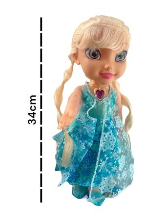 Boneca Frozen Elza 40 centímetros - Musical