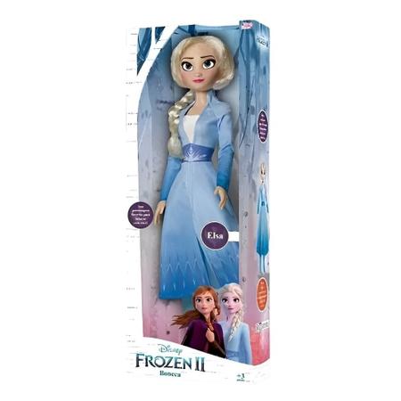 Boneca Elsa Frozen Ii Articulada Baby Brinq