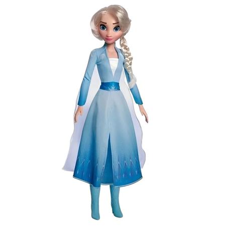 Boneca Elsa Frozen Ii Articulada Baby Brinq