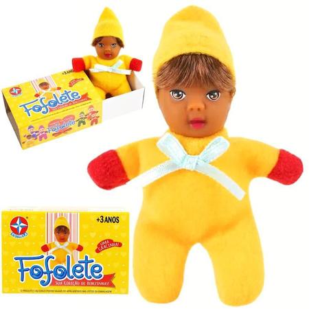 Imagem de Boneca Fofolete Coleção Completa Kit 6 Bebezinhas Estrela