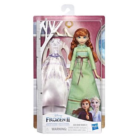 Boneca Frozen 2 Com Duas Trocas De Roupa Anna E5500 Hasbro