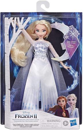 2 Boneca Frozen Musical Ana E Elsa 30cm Musicais no Shoptime