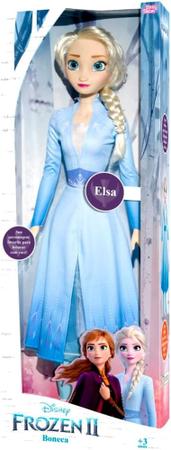 Boneca Articulada - 55 Cm - Mini My Size - Frozen 2 - Elsa NOVABRINK