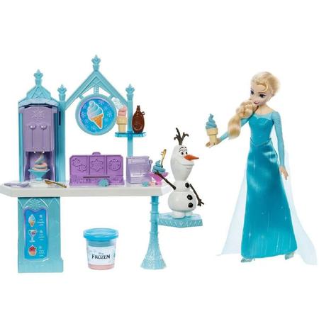 Boneca Frozen Carrinho de Doces da Elsa e do Olaf - Bumerang