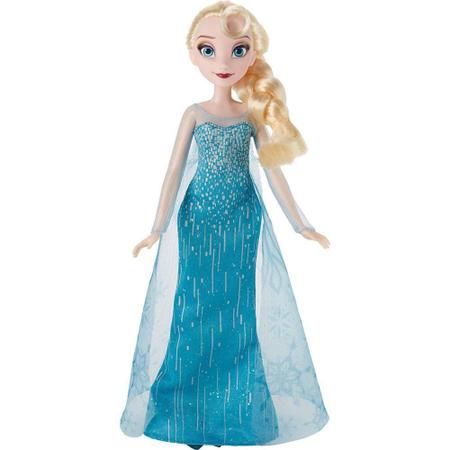 Boneca Frozen Clássica Elsa - Boneca Frozen Clássica Elsa - HASBRO