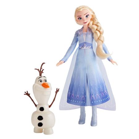 Boneca Elsa disney com musica e olaf