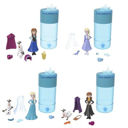 Mini Boneca Frozen - Elsa - Disney - 9 cm - Mattel - superlegalbrinquedos