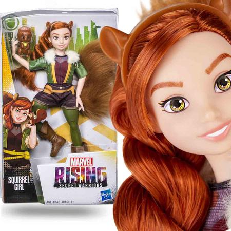 Imagem de Boneca Garota Esquilo Marvel Secret Warriors - Squirrel Girl - Hasbro