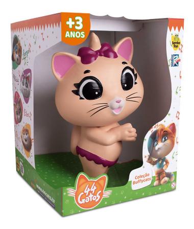 Boneco Gato Almôndega Desenho Animado 44 Gatos Em Vinil 20cm - Samba Toys -  Bonecos - Magazine Luiza