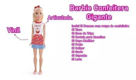 Barbie Boneca Gigante 70cm - Autobrinca Online