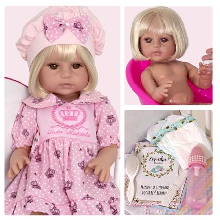 Bebes Reborn Barato Super Promoção Original Barbie Riborni