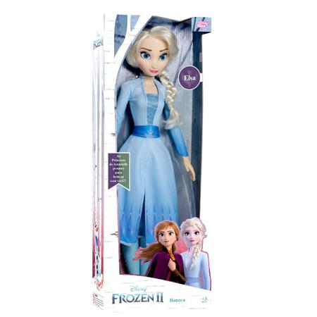 Boneca Elsa Frozen 2 Grande 55 Cm Disney Original Princesa - Kids Play  Mania - Bonecas - Magazine Luiza