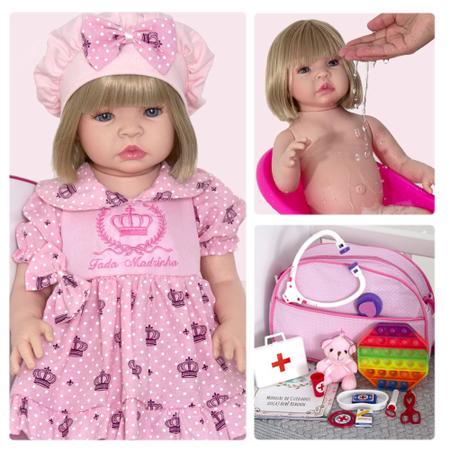 Boneca Baby + Bolsa Maternidade Magazine Luiza Enviamos Hoje - Cegonha  Reborn Dolls - Boneca Reborn - Magazine Luiza