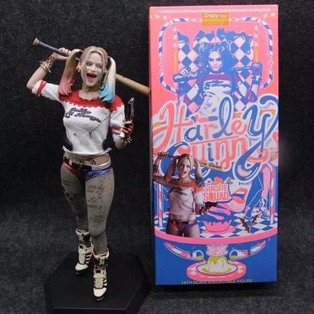 Boneca Harley Quinn Arlequina Esquadrão Suicida 29cm