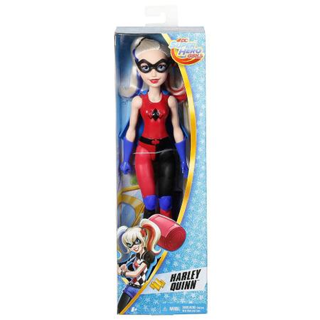 Boneca Arlequina 30 Cm Dc Super Hero Girls Mattel