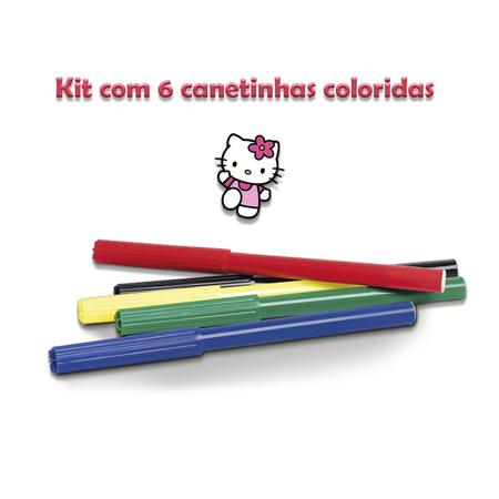 93 Hello Kitty para colorir