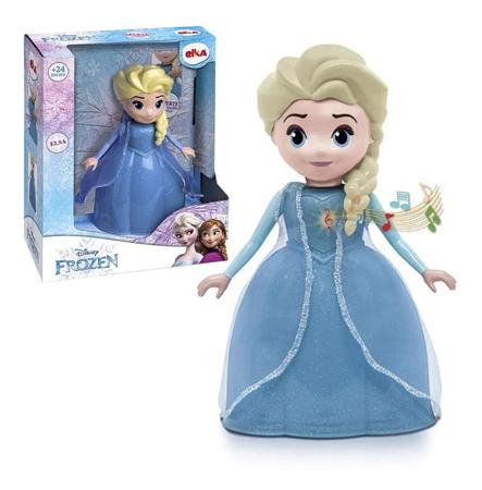 Boneca Elsa Frozen Elka 947 - Casa & Vídeo