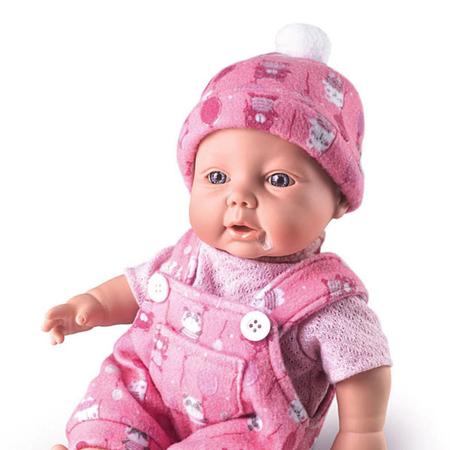 Imagem de Boneca Infantil Menina Bebê Bebezão Realista Reborn By Milk Brinquedo Menina Barata