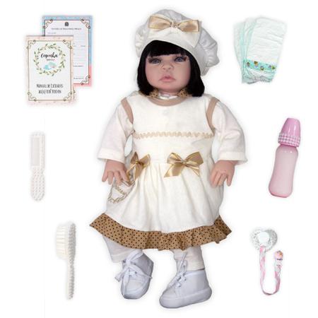 Boneca Adora Reborn Baby Morena Magazine Luiza - Cegonha Reborn