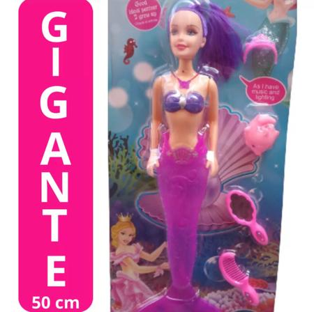 Boneca Tipo Barbie Com Roupa e Acessórios Brinquedo Infantil - Kids Think  big - Bonecas - Magazine Luiza