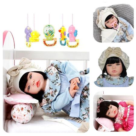 Boneca Bebe Reborn Realista Morena Boneca Kawaii + 23 Itens - Cegonha  Reborn Dolls - Bonecas - Magazine Luiza